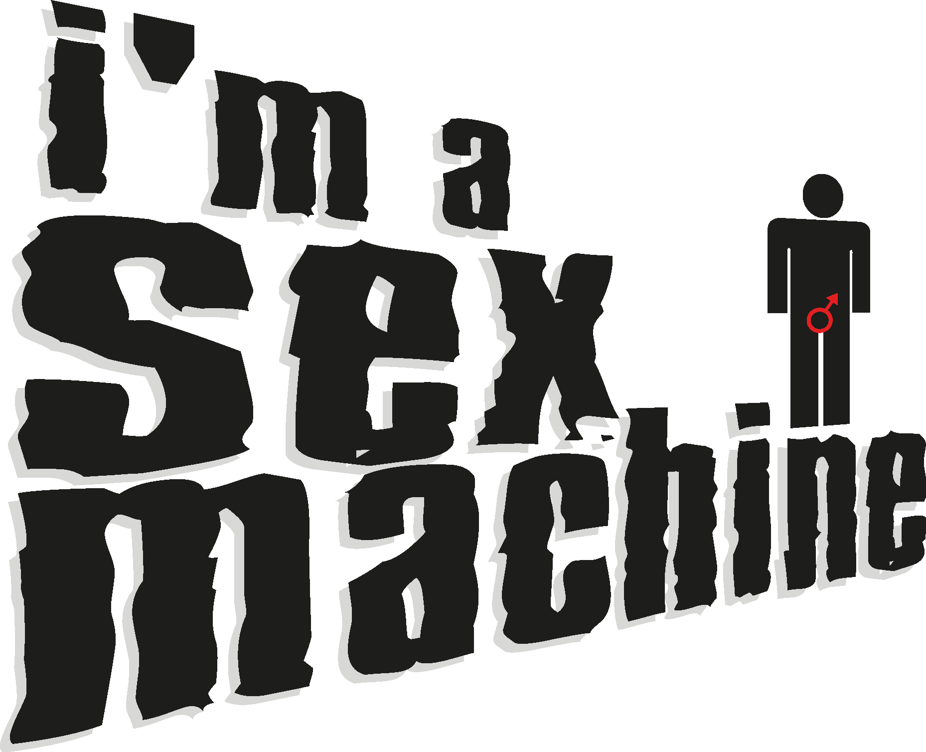 I'm A Sex Machine Logo Vector Logo